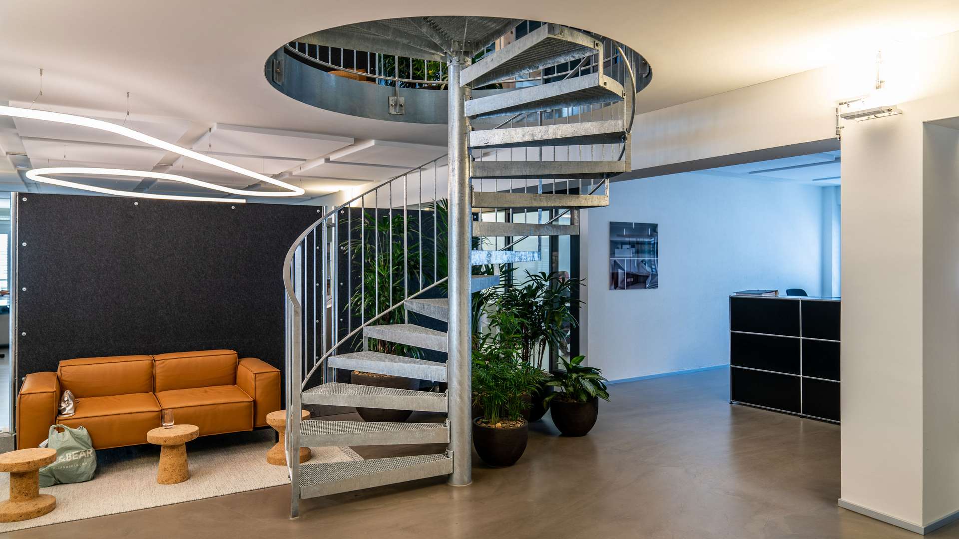 Escalier en colimaçon de b+p baurealisation