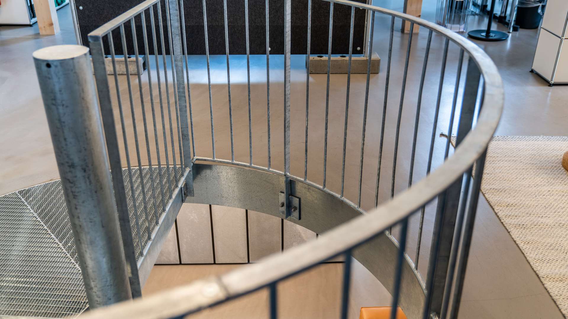 Escalier en colimaçon de b+p baurealisation