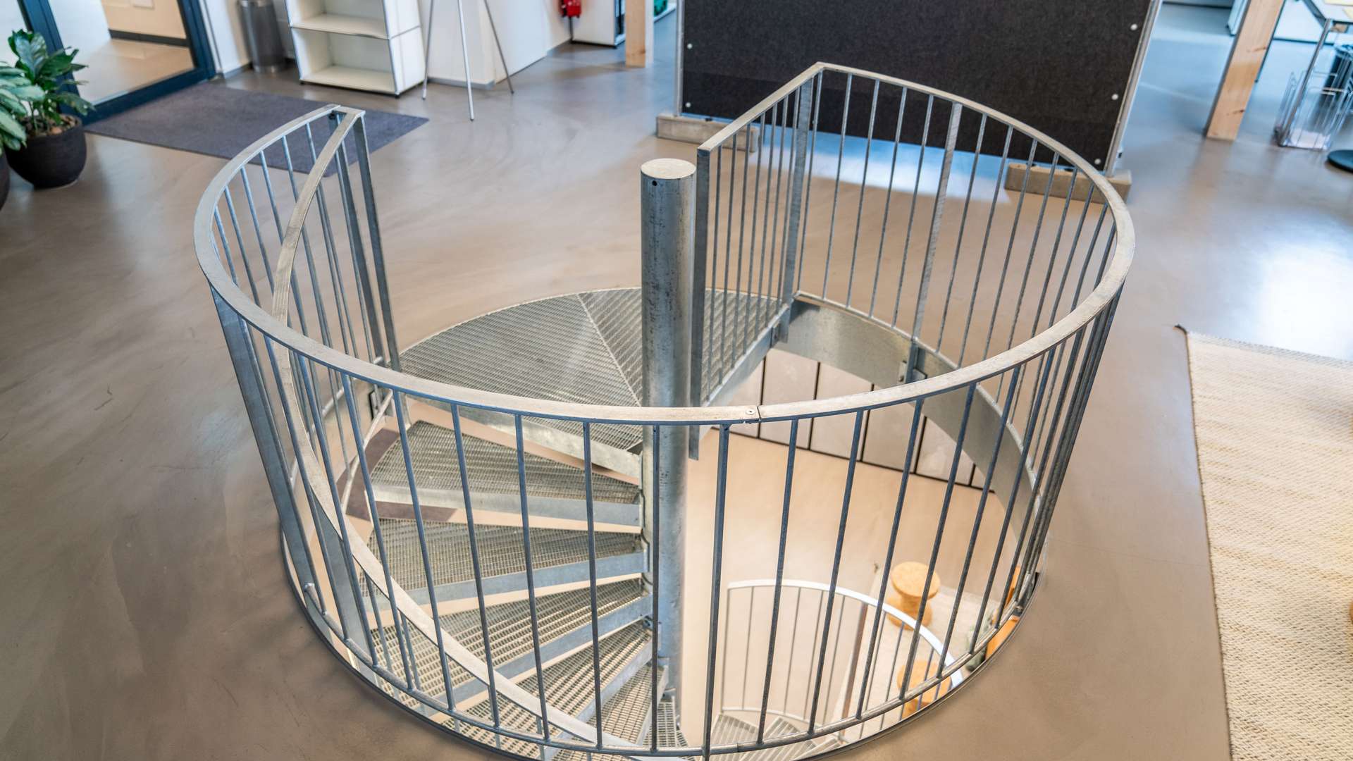 Escalier en colimaçon de b+p baurealisation