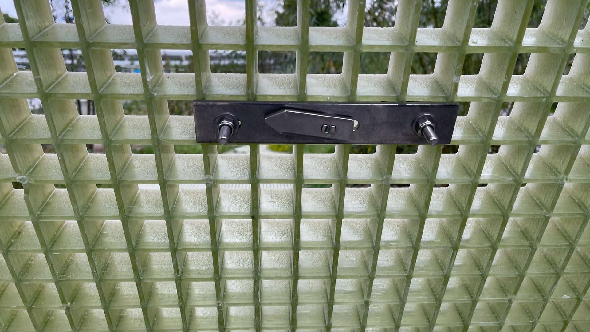 Caillebotis en PRV translucides