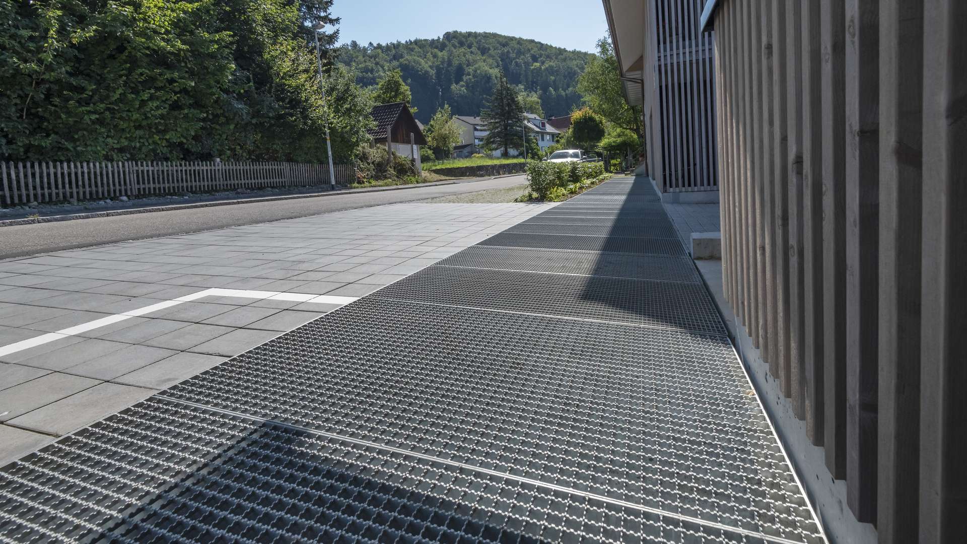 Accès pompiers à Hausen am Albis