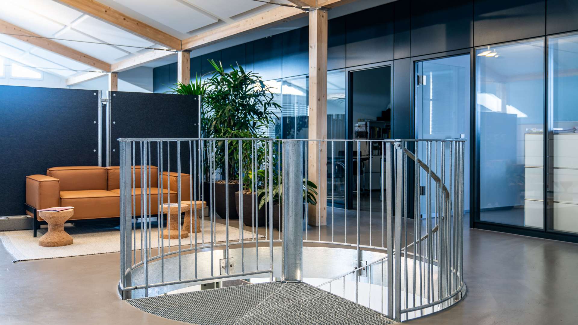 Escalier en colimaçon de b+p baurealisation