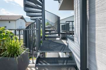 Spindeltreppe Wangen