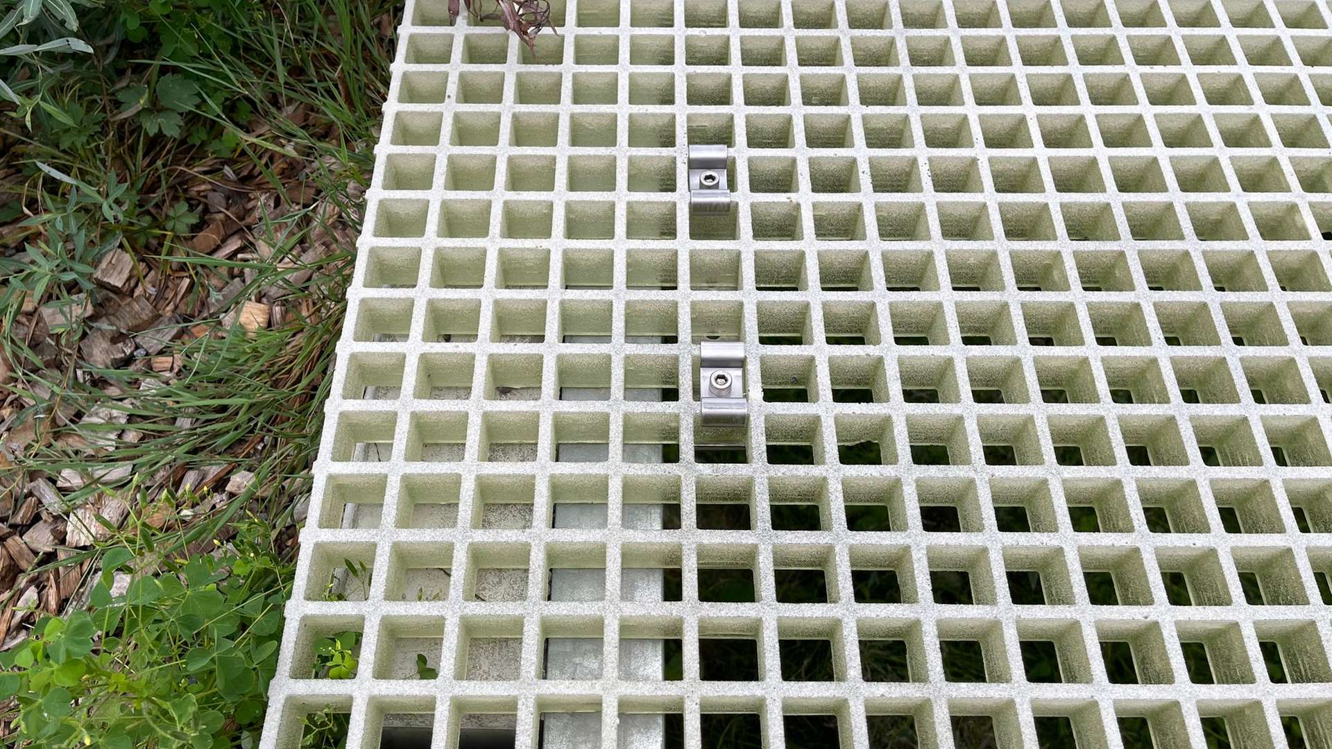 Caillebotis en PRV translucides