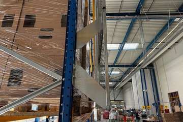 Fallschutzgitter für die Logistik