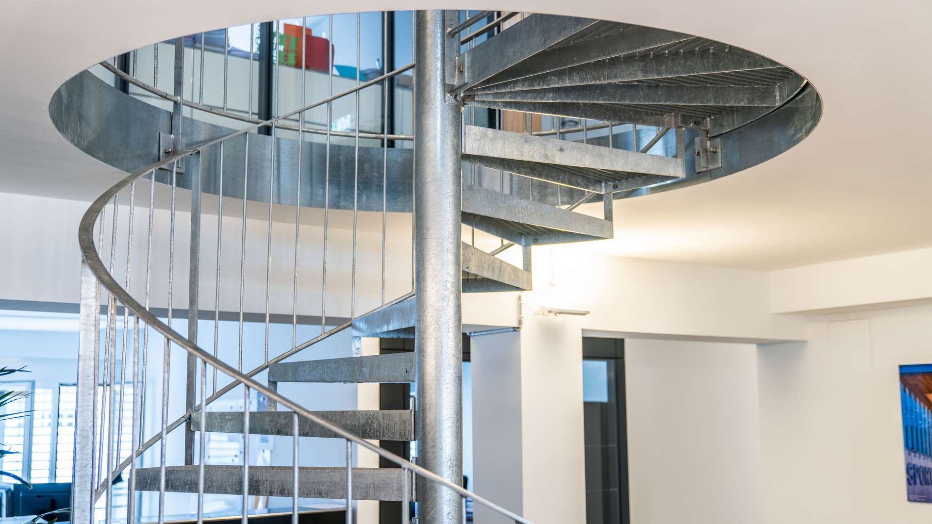 Escalier en colimaçon de b+p baurealisation