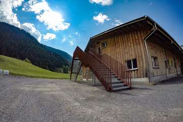 Treppe Gemeinschaftsstall Churwalden