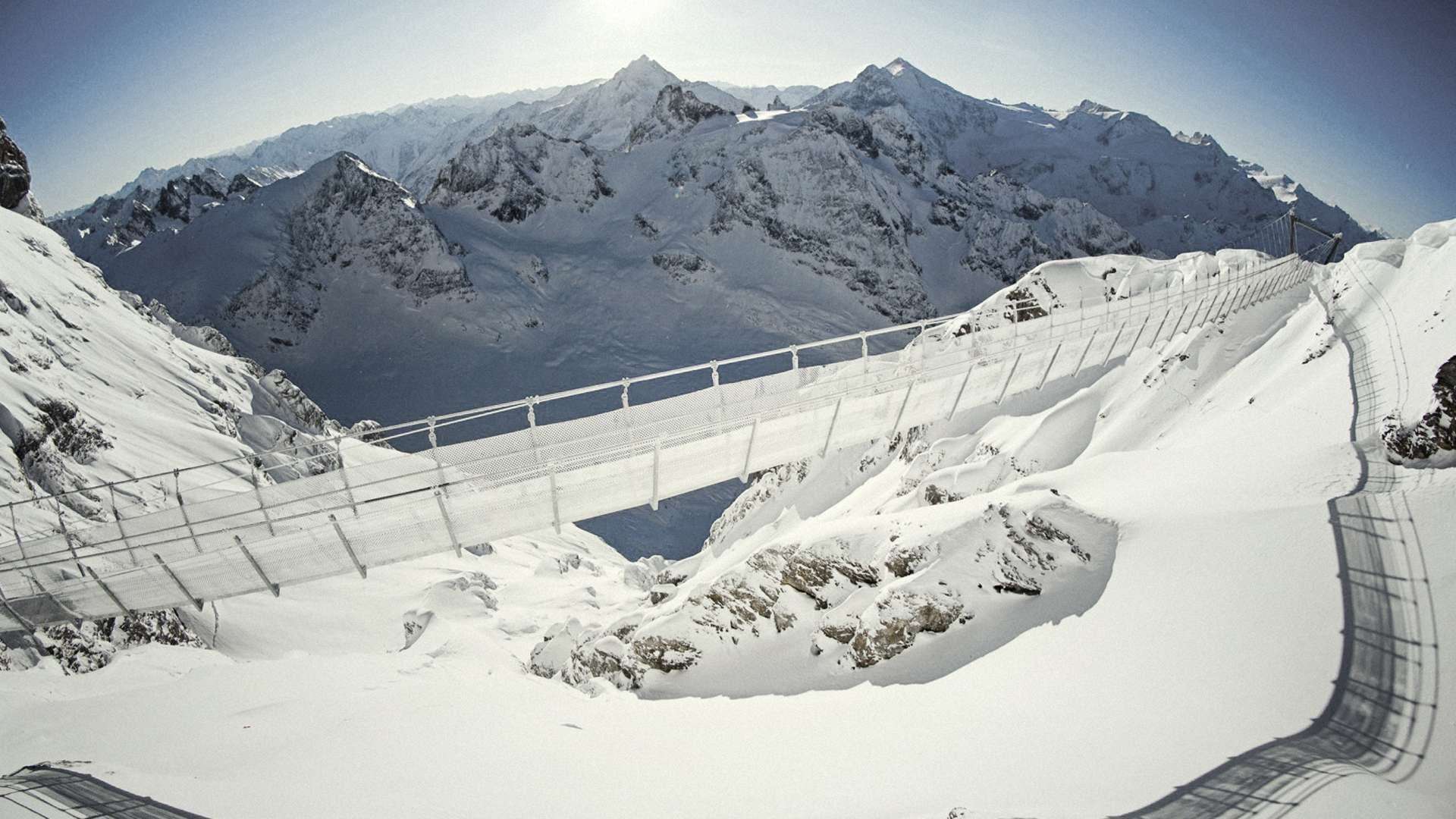 Pont suspendu du Titlis