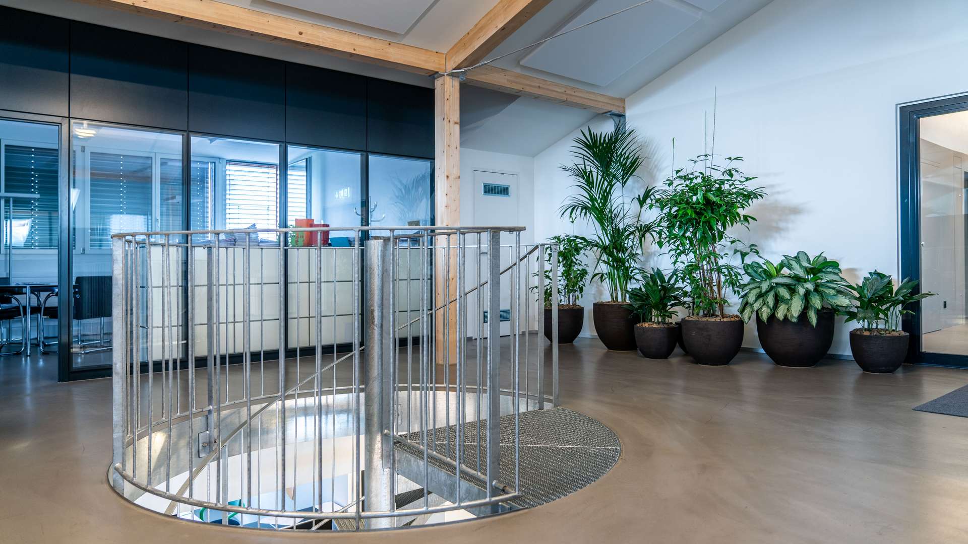 Escalier en colimaçon de b+p baurealisation