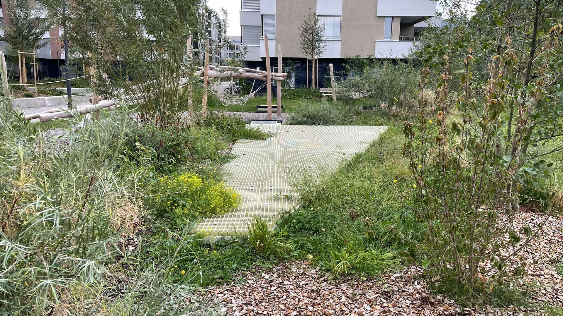 Caillebotis en PRV translucides