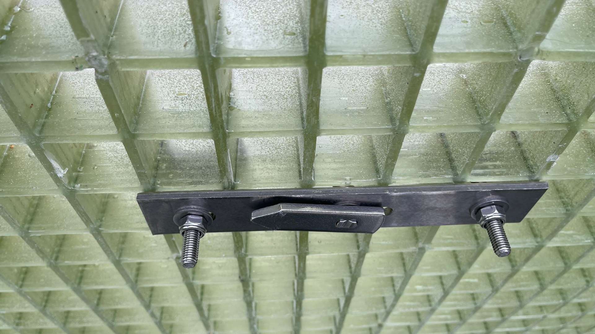 Caillebotis en PRV translucides