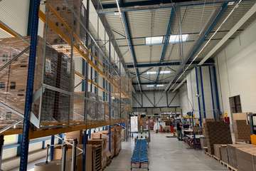 Fallschutzgitter für die Logistik