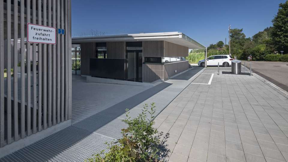 Accès pompiers à Hausen am Albis