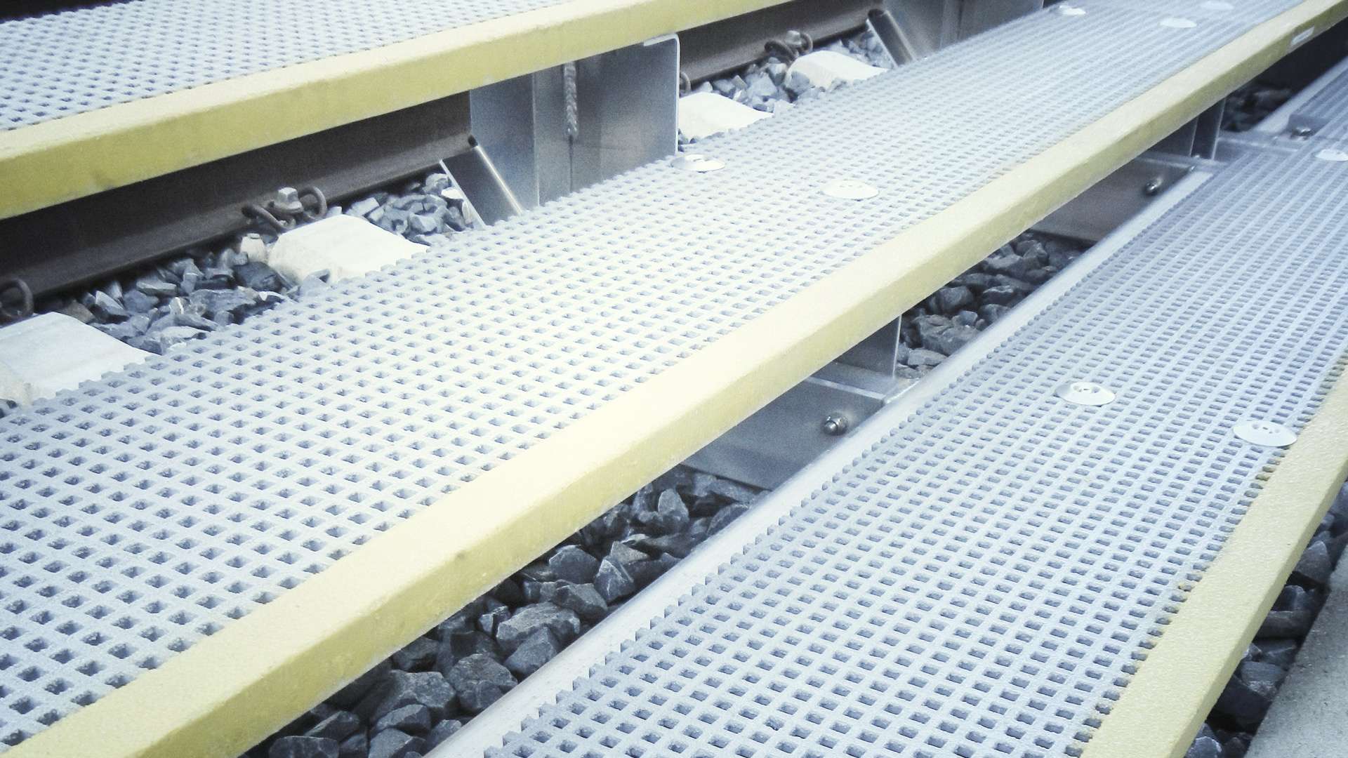 Perron principal du tunnel du Gothard